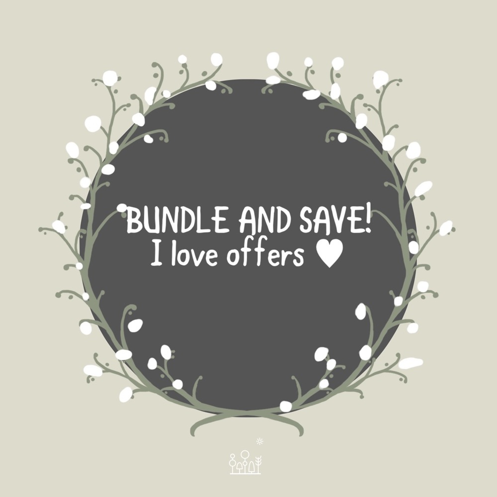 Just a reminder that you can create Bundles and save money!  I also love offers!